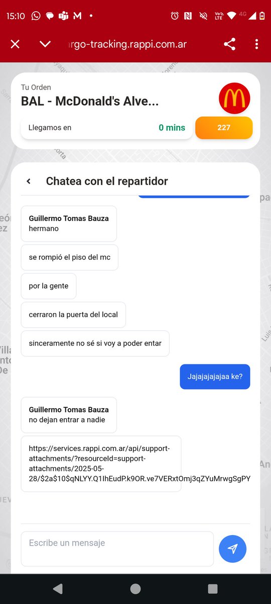 Cómo se que cayó el piso del Mc Donald de Ballester????? Solo a mí me pasa esto...
