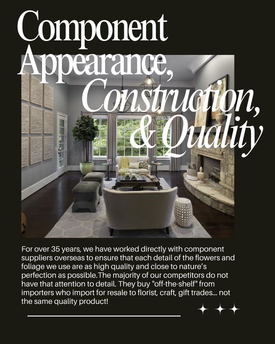 DistinctveDsgns's tweet image. Beauty is in the eye of the beholder, but we guarantee our lifelike replicas are just as stunning as the real thing. 
#Fauxfloral #Interiordesign #DistinctiveDesigns#LuxuryInteriors#ddi #nogreenthumbneeded