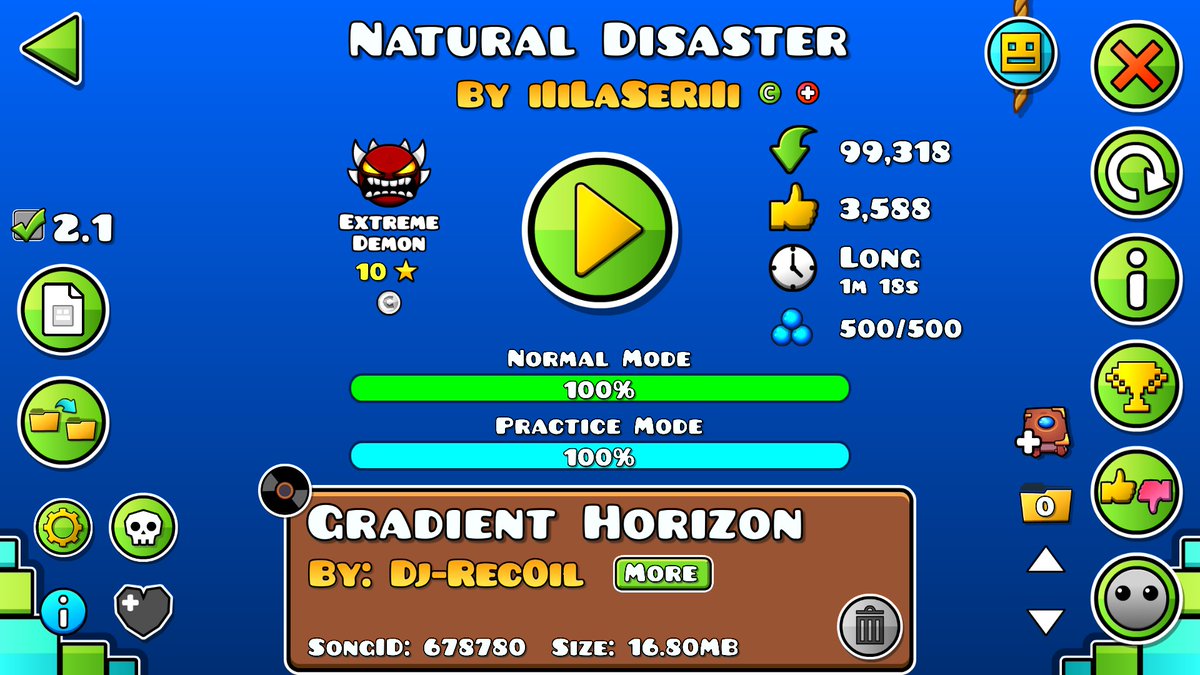 NATURAL DISASTER 100% - impressive how BAD wave gameplay can be 🔥🔥