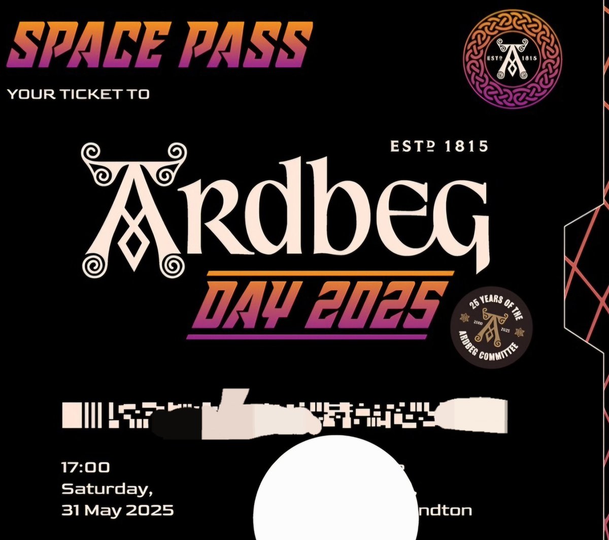 Absolutely blown away to have received this invite to <a href="/Ardbeg/">Ardbeg</a> day 2025.
This industry has been good to me! 🙏🥃
#whisky
#Islay
#peat
#dowhatyoulove