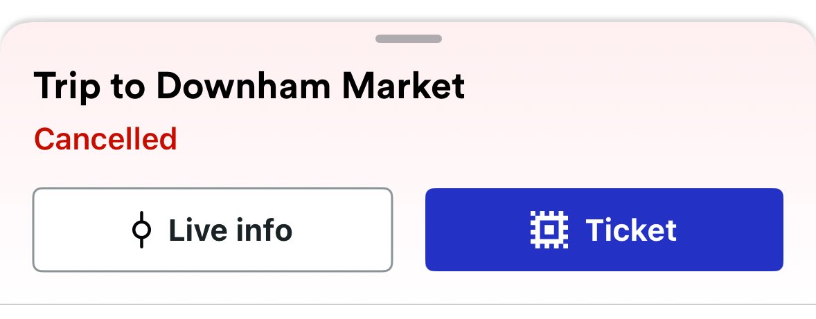 The second time in six weeks I’ve been stranded on the way back from my commute to/from London. 

I’m at least an hours drive from London, this is a joke! There are over 1,000 people waiting for free taxi’s that don’t exist 🤣

<a href="/nationalrailenq/">National Rail</a> <a href="/GNRailUK/">Great Northern</a>