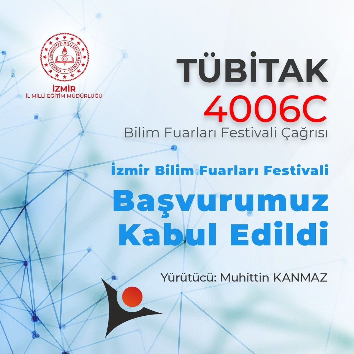 İzmir İl Milli Eğitim Müdürlüğü (@izmir_ilmem) on Twitter photo 🌟İzmir İl Millî Eğitim Müdürlüğümüz "TÜBİTAK 4006C Bilim Fuarları Festivali" başvurumuz kabul edildi.
<a href="/tcmeb/">Millî Eğitim Bakanlığı</a> <a href="/Yusuf__Tekin/">Yusuf Tekin</a> <a href="/drsuleymanelban/">Dr. Süleyman Elban</a> <a href="/yahsiomer/">Dr. Ömer YAHŞİ</a> 🌟İzmir İl Millî Eğitim Müdürlüğümüz "TÜBİTAK 4006C Bilim Fuarları Festivali" başvurumuz kabul edildi.
<a href="/tcmeb/">Millî Eğitim Bakanlığı</a> <a href="/Yusuf__Tekin/">Yusuf Tekin</a> <a href="/drsuleymanelban/">Dr. Süleyman Elban</a> <a href="/yahsiomer/">Dr. Ömer YAHŞİ</a>