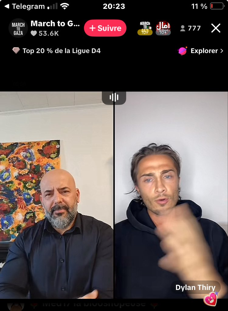 .<a href="/MarchtogazaFr/">March to Gaza</a>  ne vous associez pas avec #DylanThiry 🤦‍♀️ Cet influenceur a un procès prévu en octobre 2025 pour abus de confiance suite à un détournement de cagnotte humanitaire. Sans parler de toutes ses dingueries (soupçon de trafic d’enfants et proxénétisme, escroquerie…).