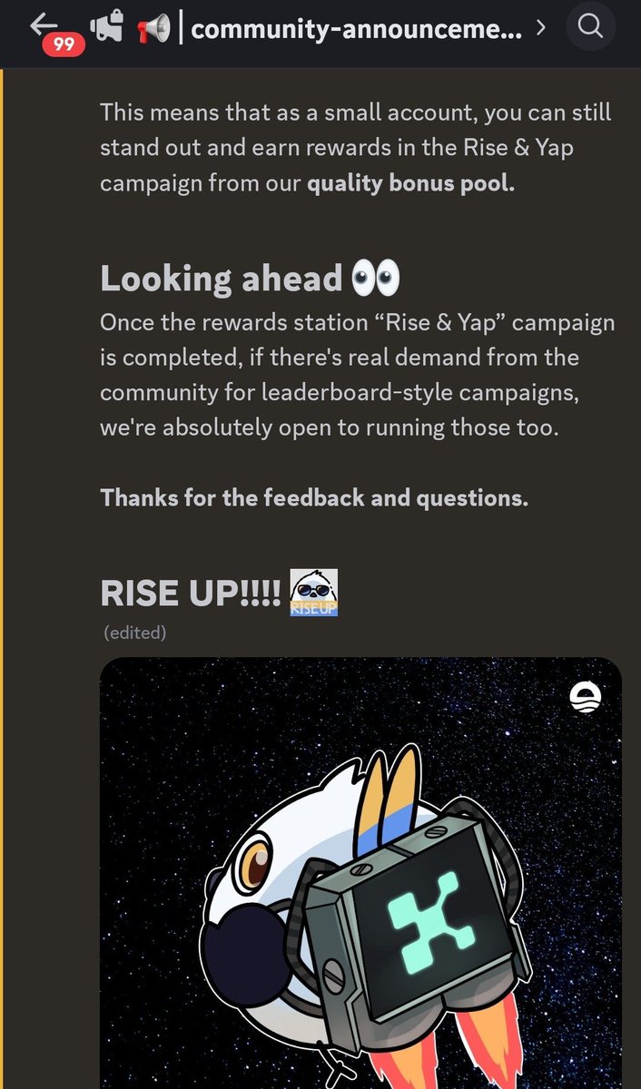 Good news to everyone yapping and believing in <a href="/SunriseLayer/">Sunrise</a> , and most especially to small accounts and real users.

I've had people say they find it hard to start yapping or believing in sunrise 🌅 yapping,  because there's no leaderboard and they couldn't track there