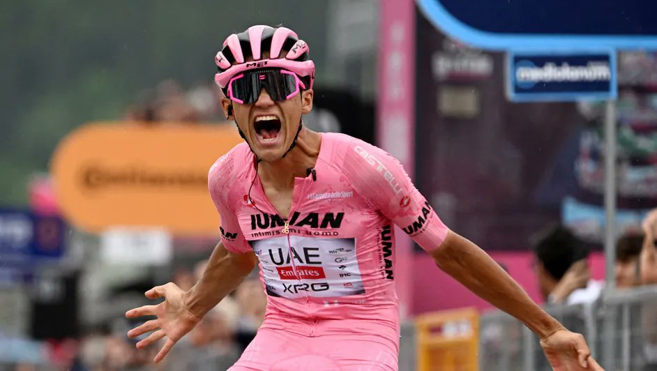 #OrgulloMexicano | ¡Histórico! El mexicano Isaac del Toro gana la etapa 17 en el Giro de Italia y refuerza la maglia rosa 🇲🇽🔥🥹

mile.io/43ESLU1