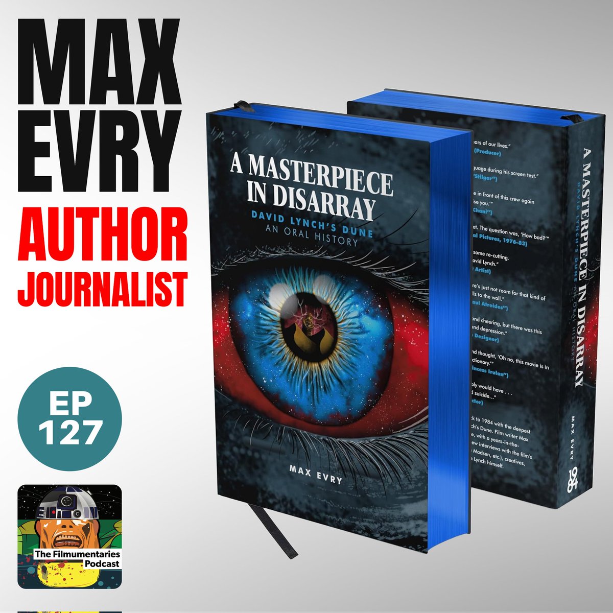 Check out my latest episode - A great conversation with author <a href="/maxevry/">Max Evry</a> about his wonderful book "A Masterpiece in Disarray" podcasts.apple.com/us/podcast/29-…