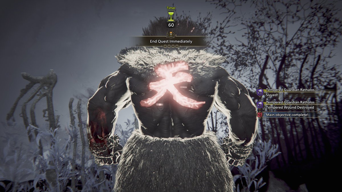 hitting that glorious backshot at the end of the hunt