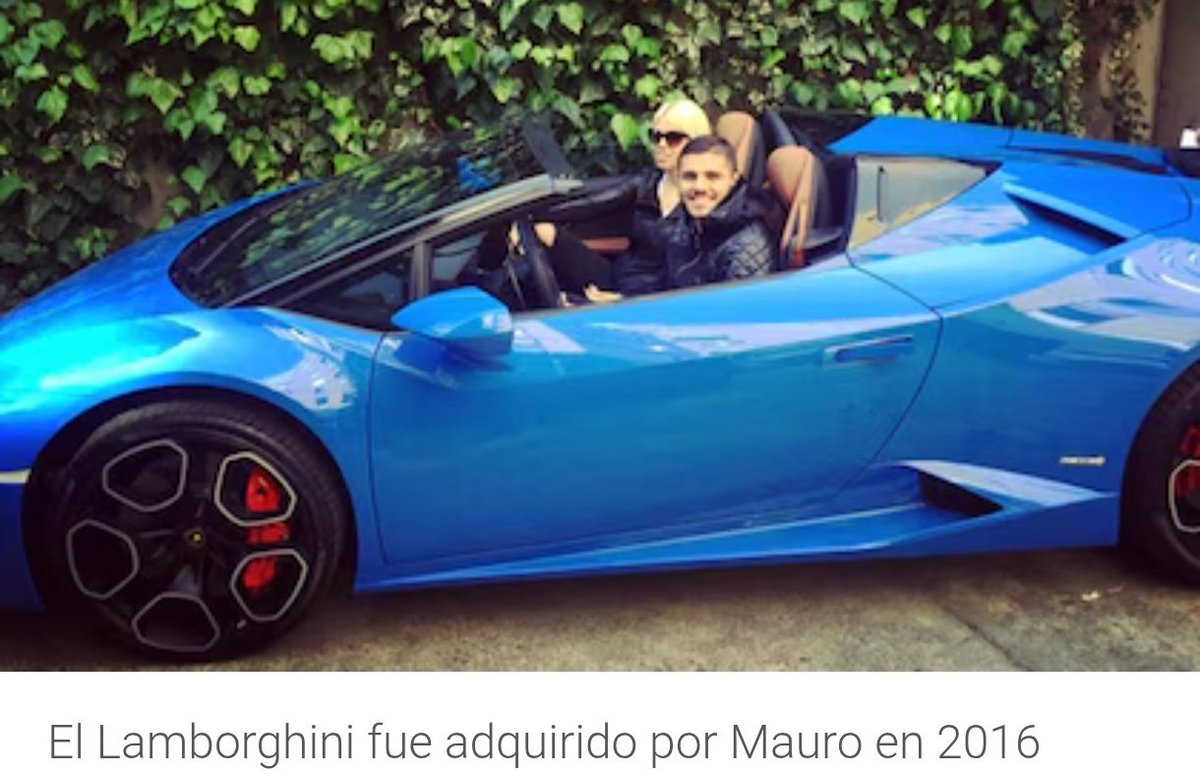 perritotwitero0's tweet image. #Wanda Nara se quedó con el Lamborghini y encima le cambio el color. Diosa 💖
