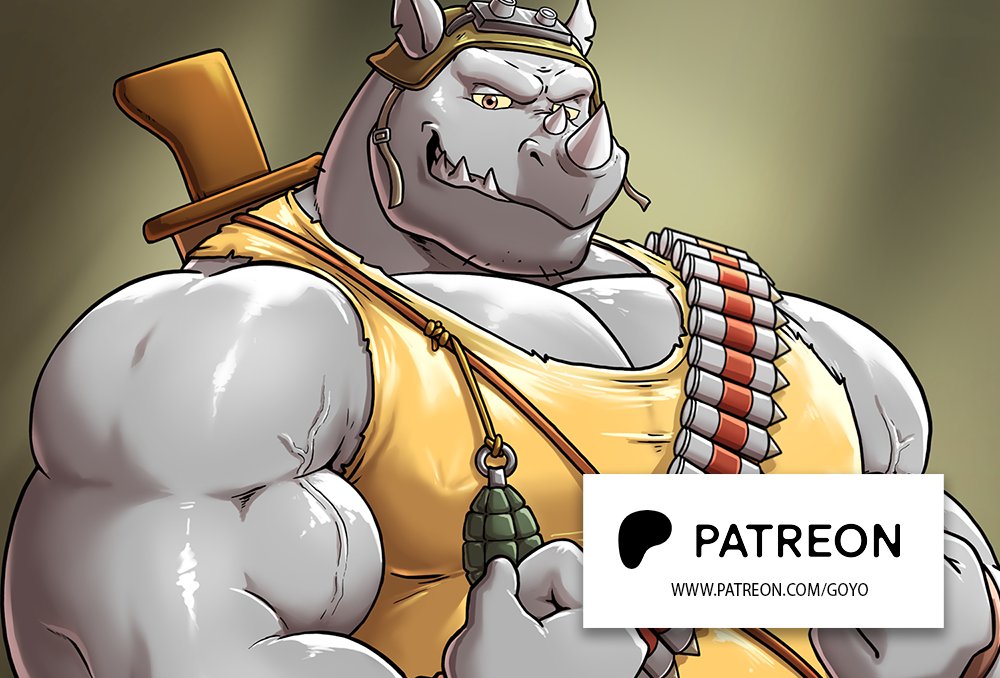 Rocksteady 💪🦏
(link in my bio) 😉