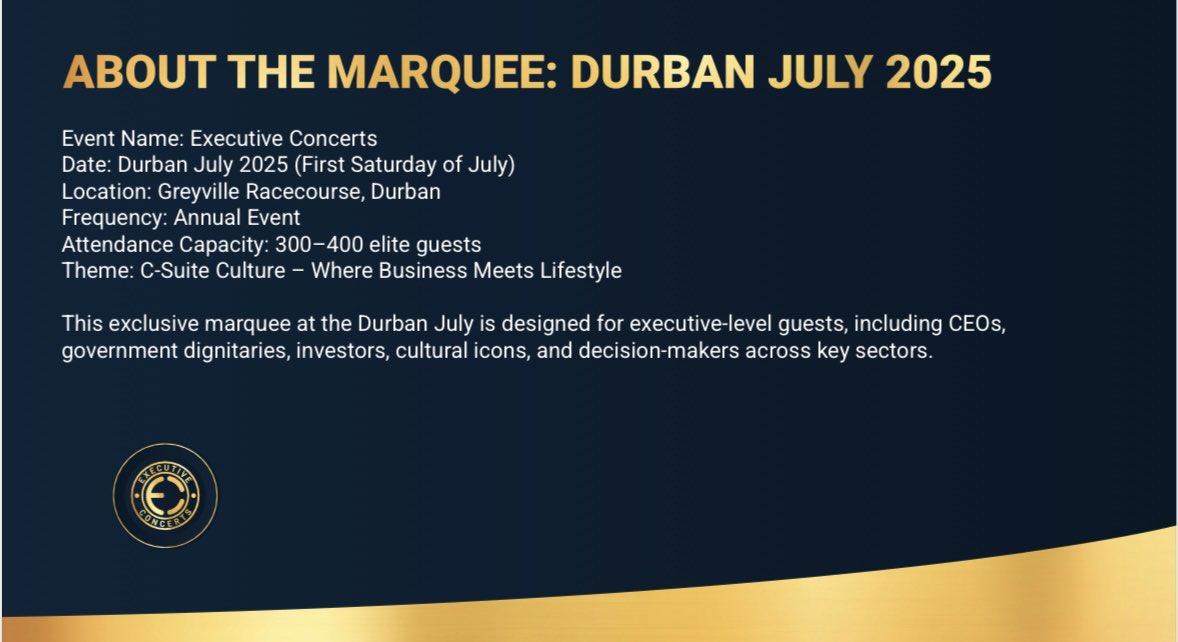 Executive Concerts tweet media