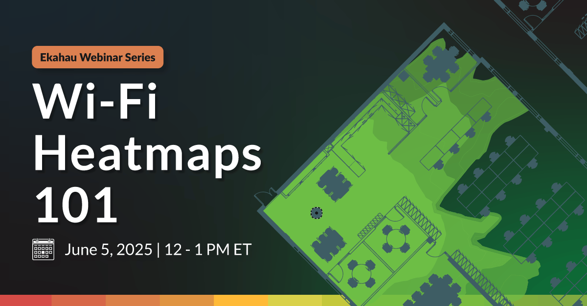 Learn the fundamentals of Wi-Fi heatmaps, from coverage and capacity planning to identifying network issues and optimizing performance. Register for the webinar: wifi.ekahau.com/wi-fi-heatmaps…
