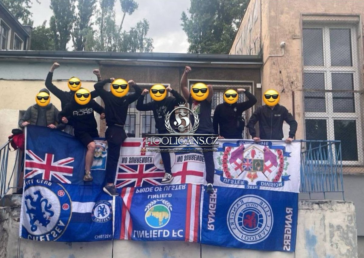 28.05.2025, LIVE: Real Betis🇪🇸 - Chelsea🏴󠁧󠁢󠁥󠁮󠁧󠁿, Śląsk Wrocław🇵🇱 with stolen Chelsea flags before match in Wrocław🇵🇱, click here for more: hooligans.cz/2025/05/27/rea…