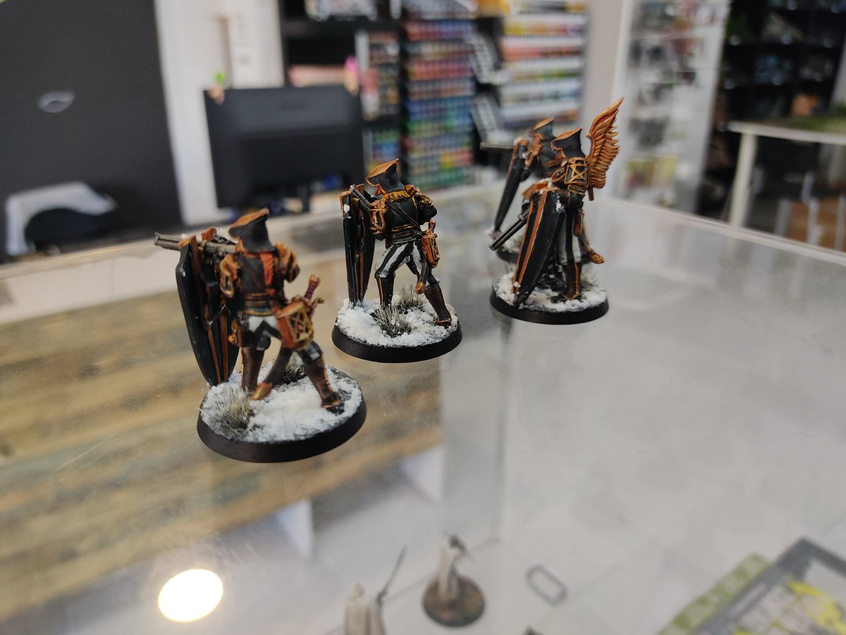 Terminada mi última unidad de la Hegemonía de Embersig 🥰

#warcrow