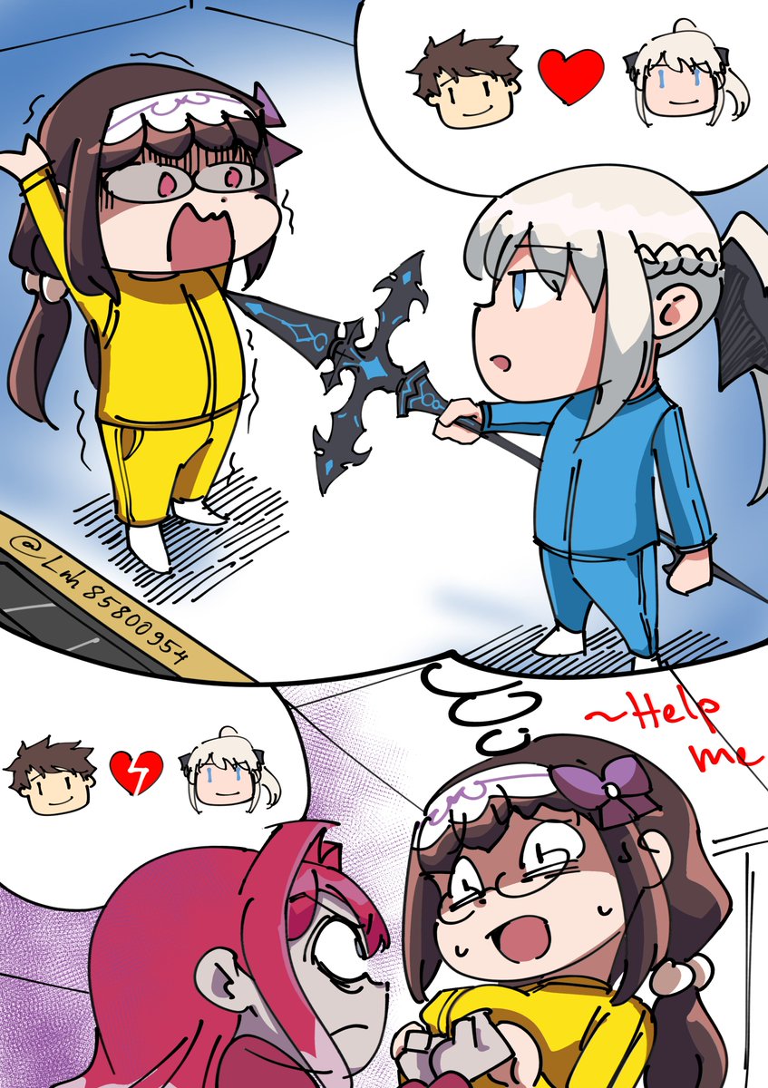 Tryxp_tin2003's tweet image. fatal misunderstanding
#FGO 
#FateGO 
#FateGrandOder