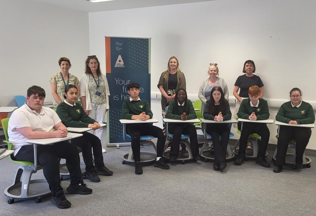 ballinodeCC's tweet photo. Our Yellow Flag Committee had the pleasure of meeting with Sinéad Campbell and Linda McGloin from ATU Sligo last week to review the progress of the programme in our school and to plan for the year ahead. We look forward to building on this meaningful connection in the future! https://t.co/DzWcdutV5a