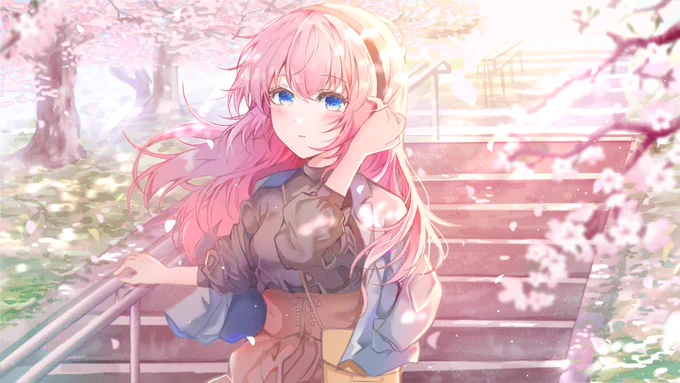 この別れは前を向き歩くための通り雨 #巡音ルカ