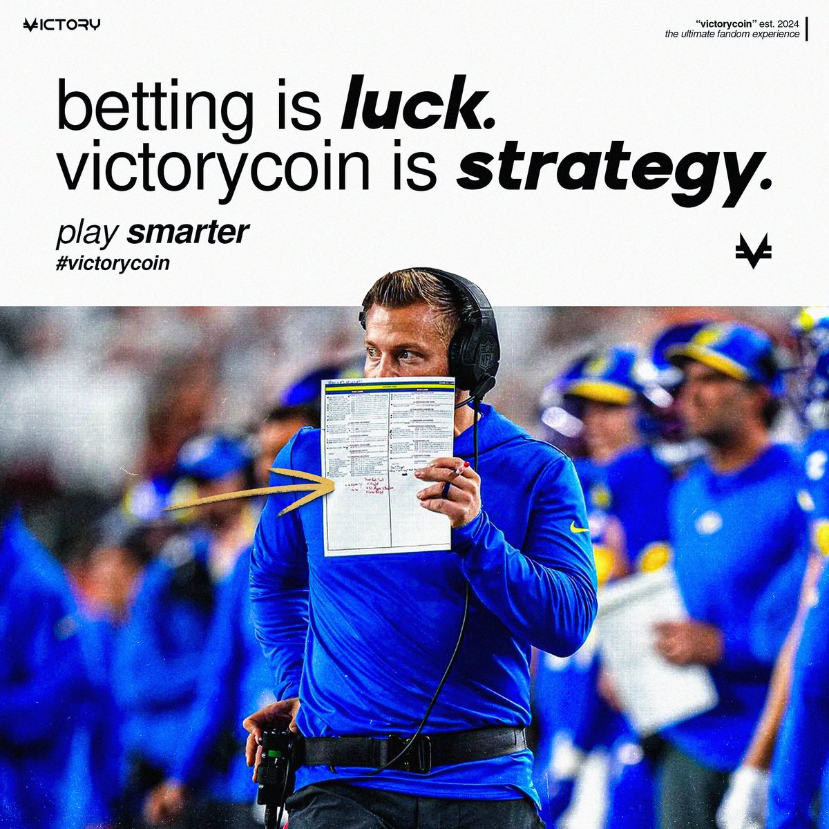victorycoin_vc's tweet photo. Turn your passion into potential. With VictoryCoin, every fan fuels The Ultimate Fandom Experience. #crypto #bitcoin #cryptocurrency #blockchain #ethereum #sports #nba #nfl #mlb #soccer https://t.co/EAvKmBvRop
