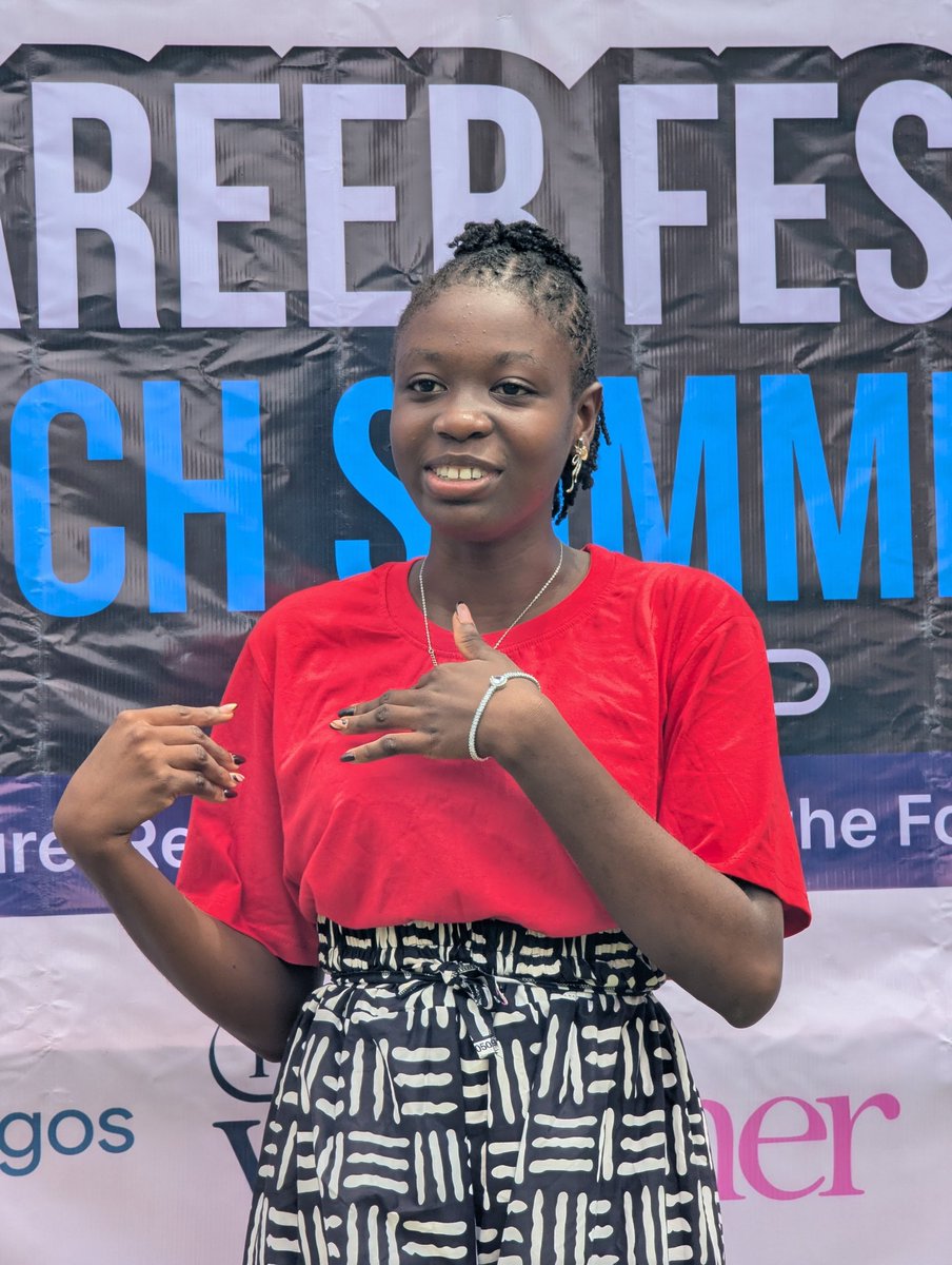 _shaayorh's tweet photo. Been a minute.....
Stepped out for Careerfest yesterday and had a good time😊
#gdgocunilorin #careerfestXTechsummit #careerfest #GDGIIorin #TechsummitExperience https://t.co/noNJZqOSGO