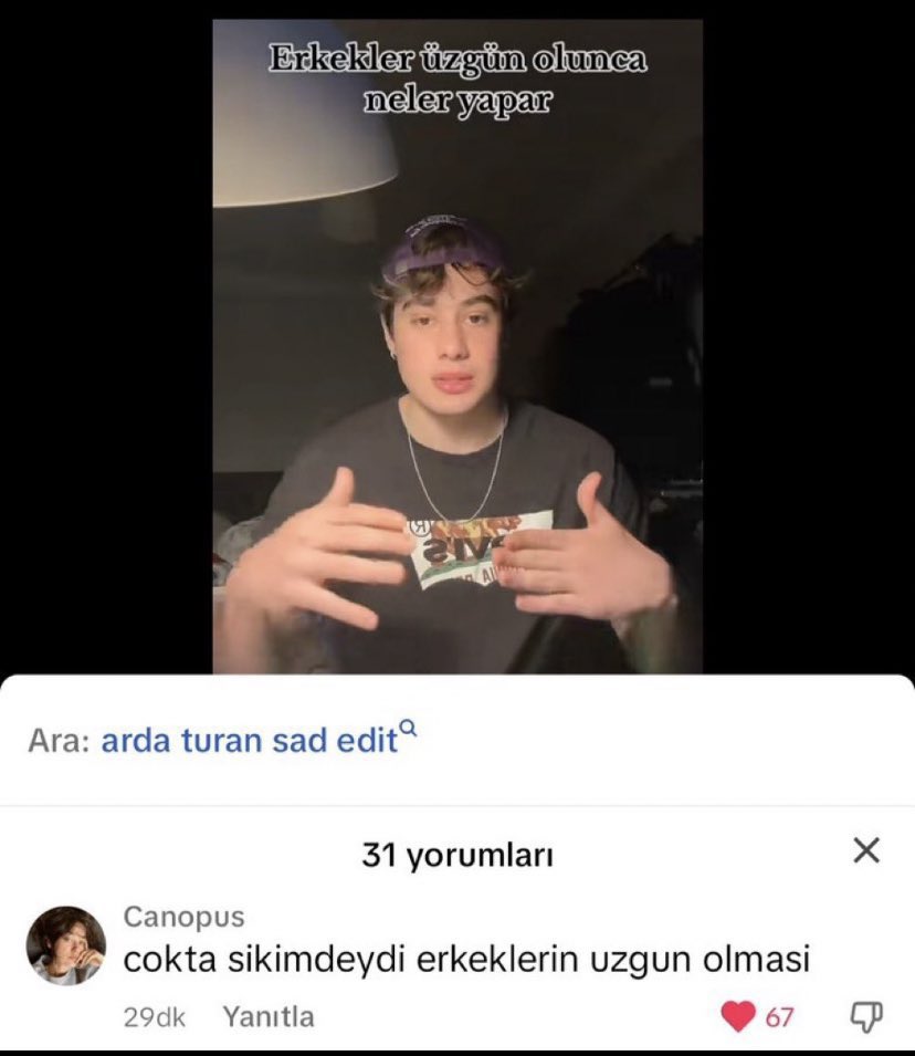 Benim erkek nefretinin geldiği son nokta