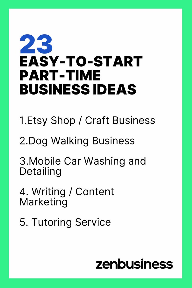 Make the most of your spare time with these 23 flexible business ideas that generate extra income. #SideHustle #Entrepreneurship