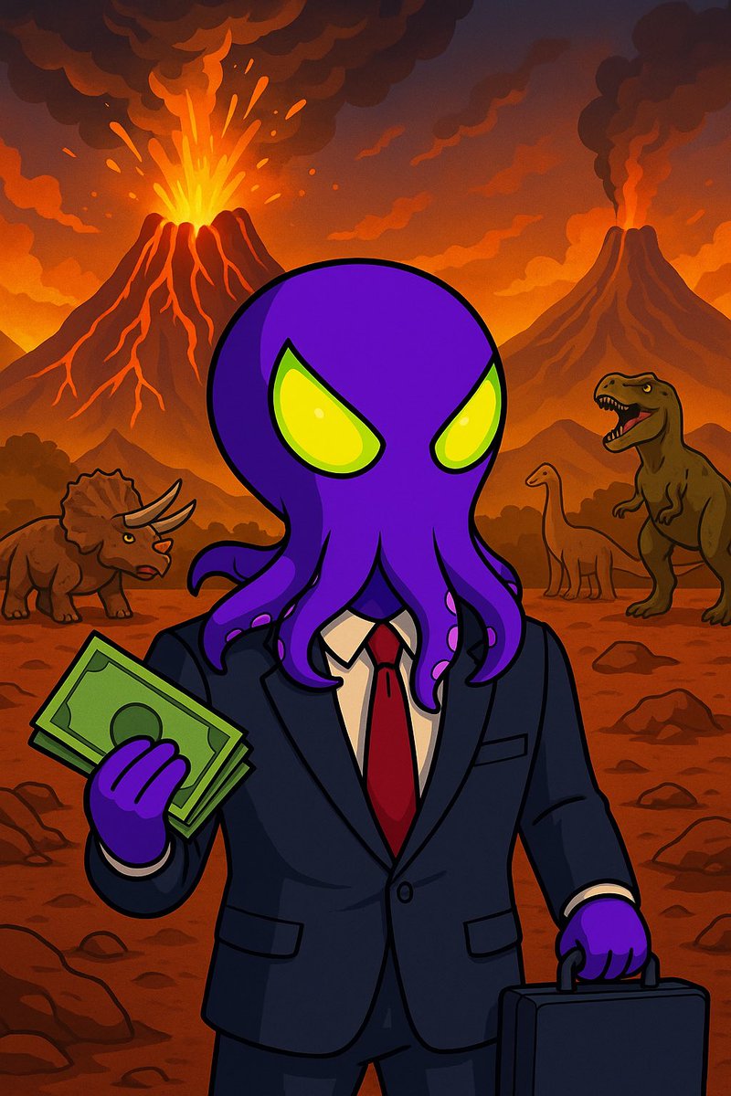 Volcanos erupting. Dinosaurs running.
Octo’s still stacking🦖💼 

$INK doesn’t just survive eras, it dominates them.

Welcome to the Prehistoric Pump.

Join our community today: 
t.me/+yIi636mwvIpiN…