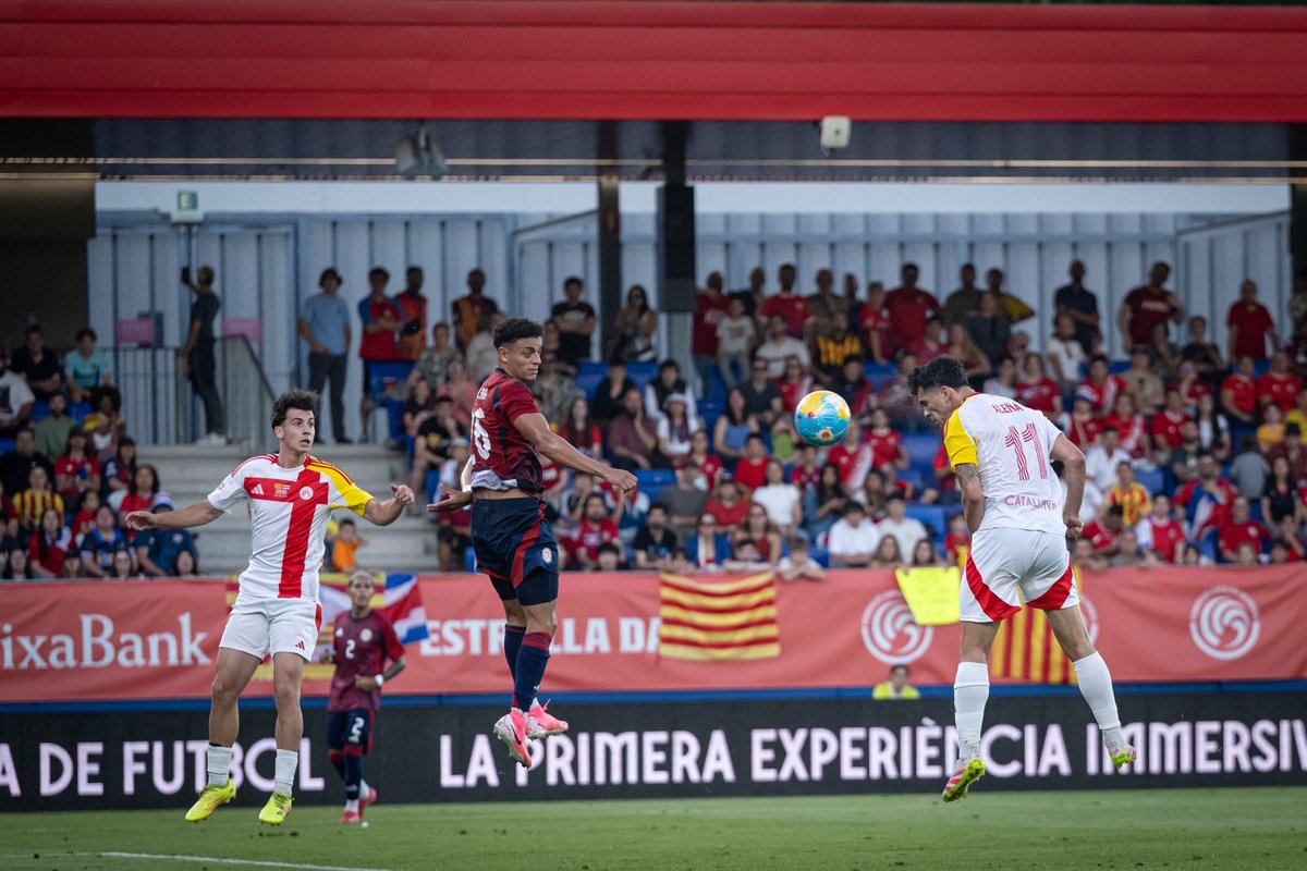 90’ | 2 - 0 | 𝐅𝐈𝐍𝐀𝐀𝐀𝐀𝐋 𝐃𝐄𝐋 𝐏𝐀𝐑𝐓𝐈𝐓 ❗️

⚽️ Catalunya 2⃣-0⃣ <a href="/fedefutbolcrc/">FCRF 🇨🇷</a>
🎯 𝐴𝑛𝑡𝑜𝑛𝑖𝑢 𝑅𝑜𝑐𝑎
🎯 𝐶𝑎𝑟𝑙𝑒𝑠 𝐴𝑙𝑒𝑛̃𝑎̀

😍 𝐹𝑒𝑠𝑡𝑎 𝑖 𝑣𝑖𝑐𝑡𝑜̀𝑟𝑖𝑎 𝑎𝑙 𝐽𝑜ℎ𝑎𝑛 😍
👏🏻 Moltes gràcies, afició 👏🏻

🤩 Repetim diumenge al #CatalunyaXile 

💛❤️