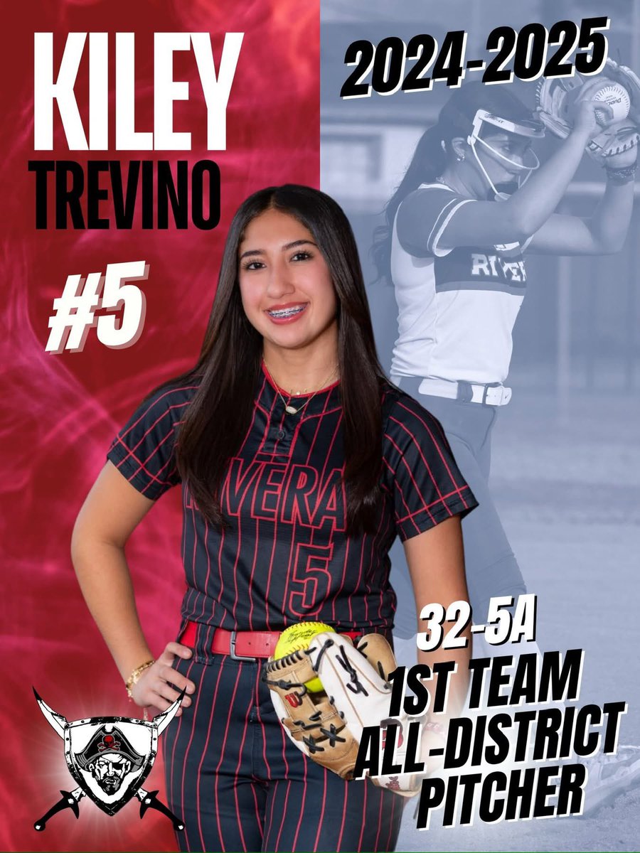 KileyTrevi49306's tweet image. Honored to be named to the 2025 District 32-5A 1st team all district team!