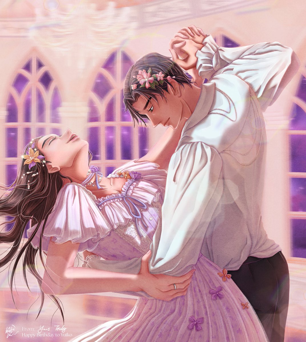 One I drew for my friend's birthday xD 
#LoveandDeepspace