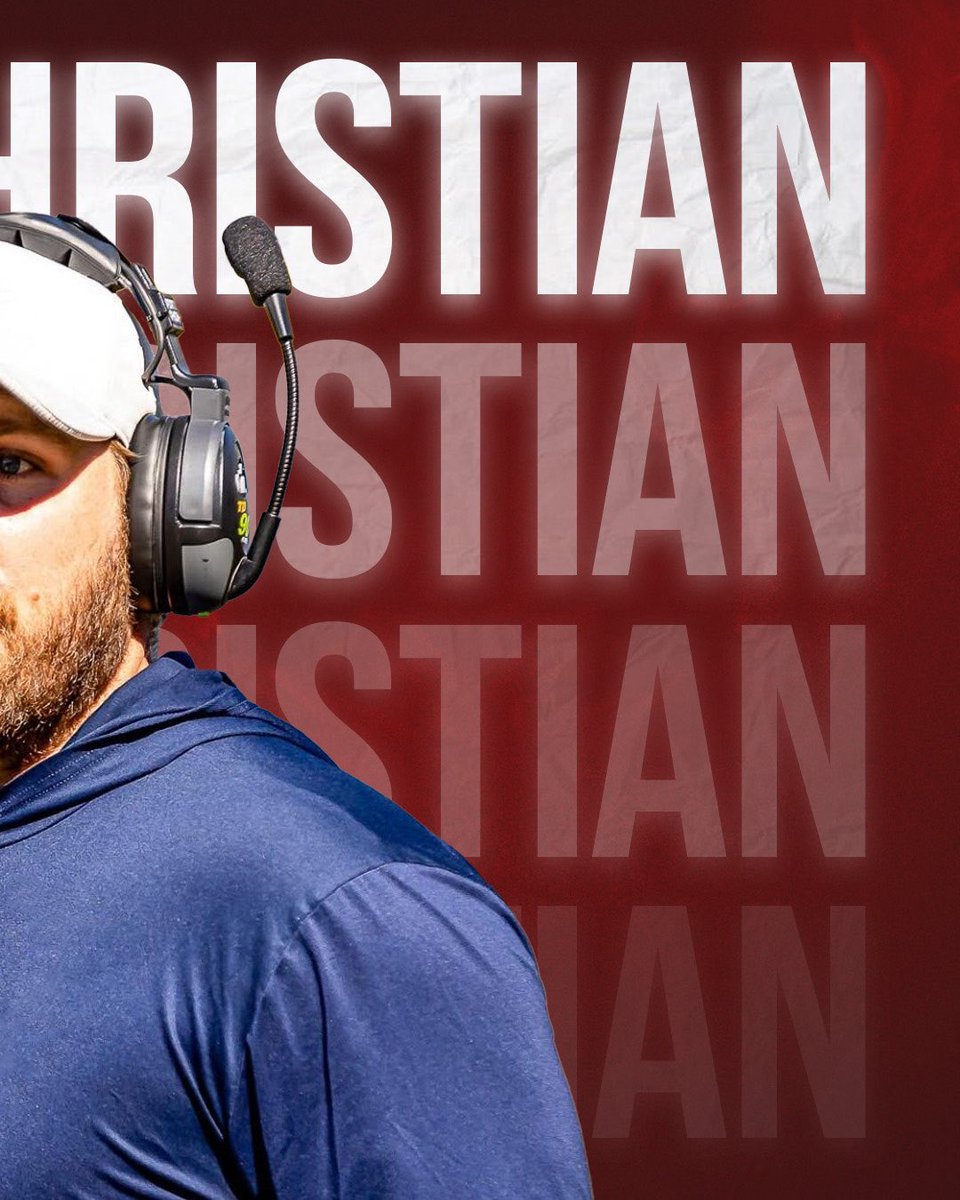 Elon Football (@elonfootball) on Twitter photo Up next is the most recent addition to our coaching staff and the leader of the Wide Receivers unit. <a href="/CoachMChristian/">Matt Christian (Coach C)</a>
#CoachesSpotlight #Developers #AED Up next is the most recent addition to our coaching staff and the leader of the Wide Receivers unit. <a href="/CoachMChristian/">Matt Christian (Coach C)</a>
#CoachesSpotlight #Developers #AED