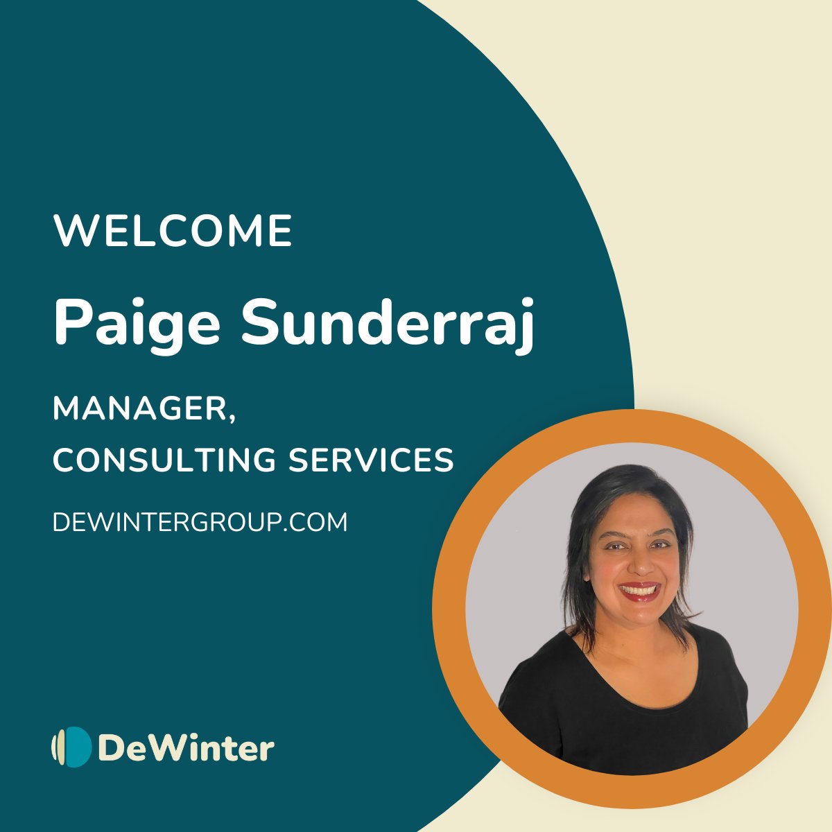 We are thrilled to welcome Paige Sunderraj to DeWinter as the newest member of our Consulting Services team! Paige brings a wealth of finance experience in the Bay Area, and we’re so excited to have her join us! 🙌