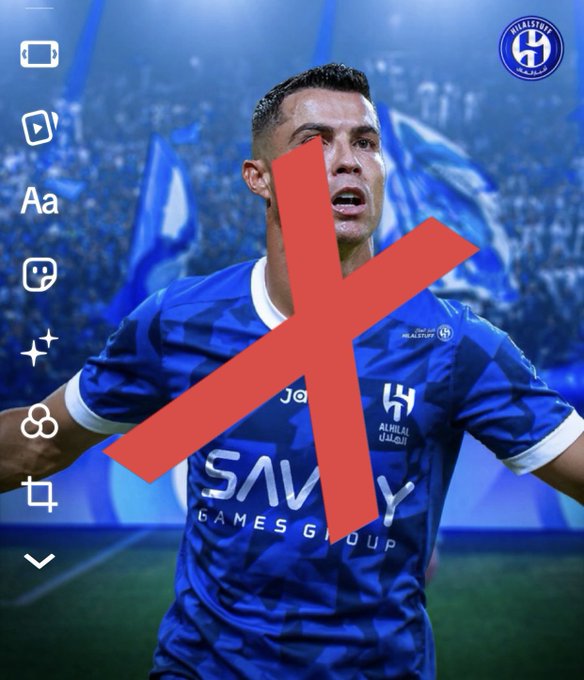 ialduraibi's tweet photo. #جماهير_الهلال_ترفض_رونالدو https://t.co/i5OKKuGVI2