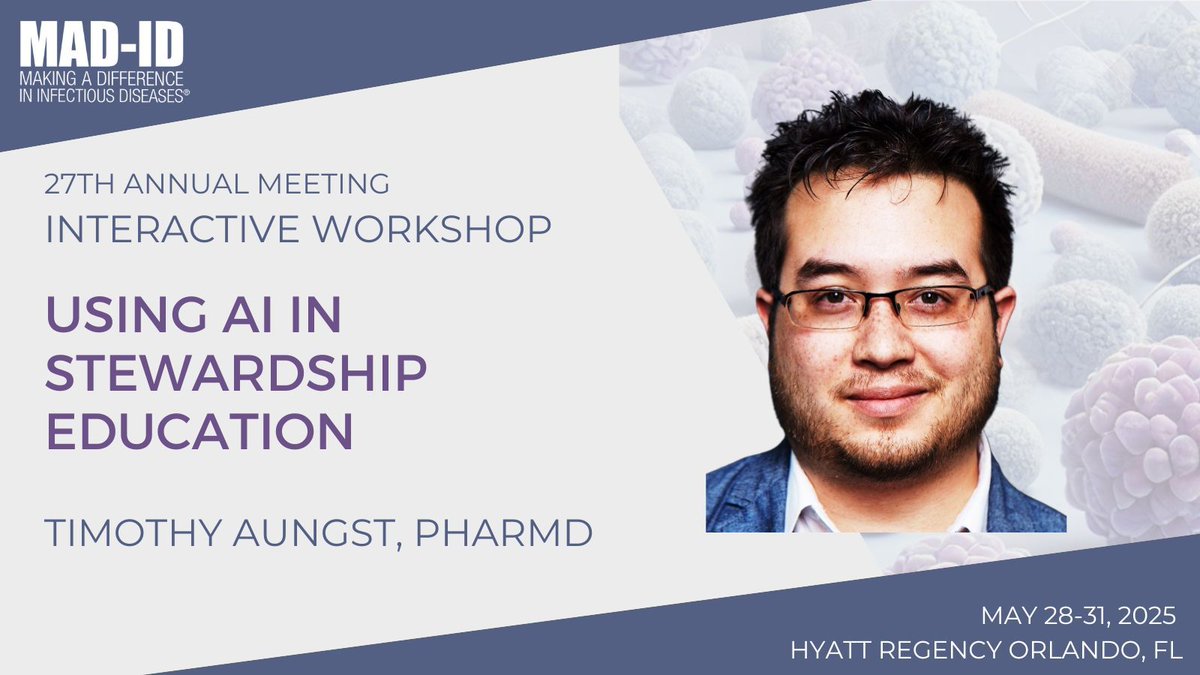 MAD-ID The Antimicrobial Stewardship Meeting®️ tweet media