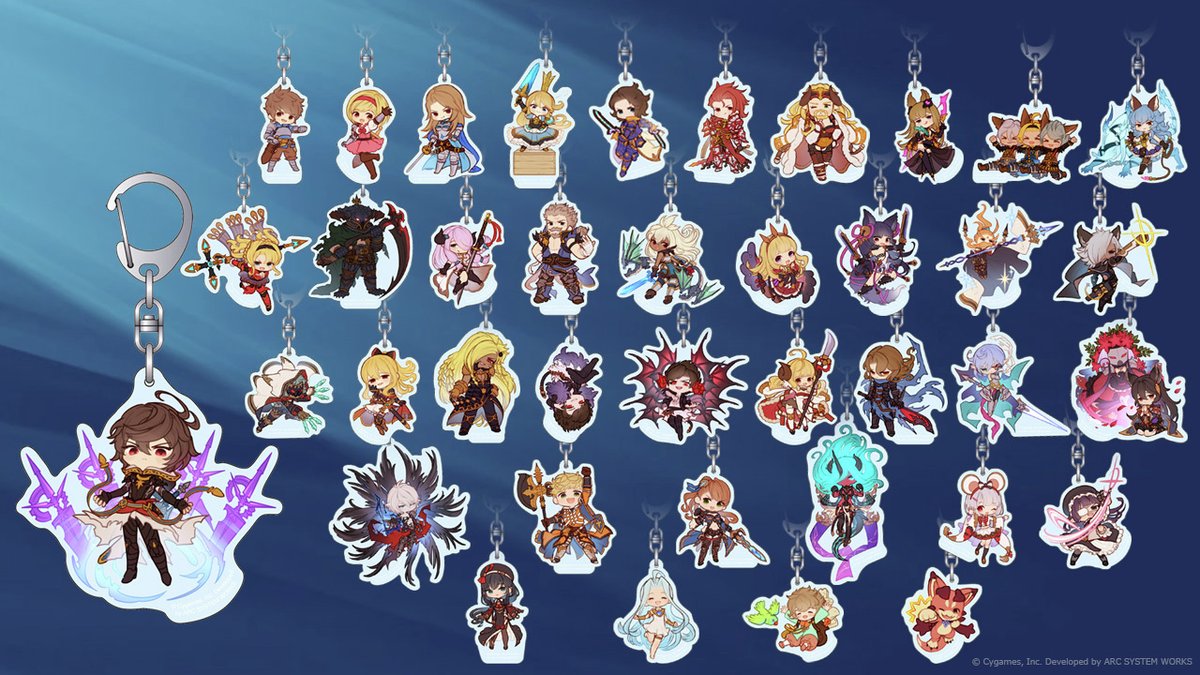 Due to popular demand, we're bringing back #GBVSR Big Acrylic Stands, Acrylic Keychains, and Costume Acrylic Stands for a limited time!

👇 Place your order before 11 p.m., June 26 (PT)!
cystore.com/Form/Product/P…

#CyStore
