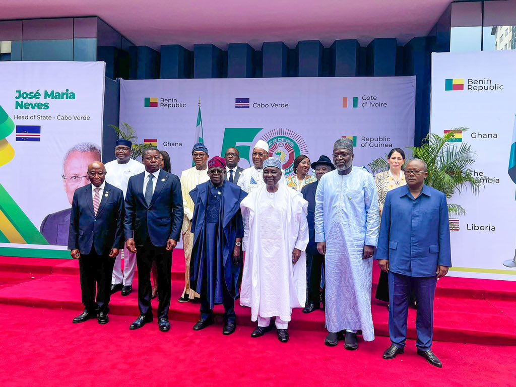 Hon. Yusuf Maitama Tuggar (@yusuftuggar) on Twitter photo ECOWAS @ 50: Stronger Together for a Brighter Future
Today, we mark a golden milestone — the 50th Anniversary of the Economic Community of West African States (ECOWAS). As we gather in Lagos, the birthplace of <a href="/ecowas_cedeao/">Ecowas - Cedeao</a>, we reflect on a visionary journey that began with ECOWAS @ 50: Stronger Together for a Brighter Future
Today, we mark a golden milestone — the 50th Anniversary of the Economic Community of West African States (ECOWAS). As we gather in Lagos, the birthplace of <a href="/ecowas_cedeao/">Ecowas - Cedeao</a>, we reflect on a visionary journey that began with