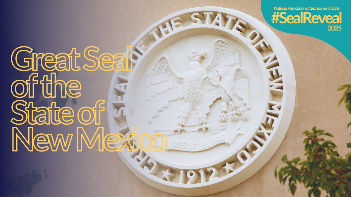 You've seen New Mexico’s Great Seal around the state a lot, but how well do you really know its history and meaning? We’re joining Secretary of State’s offices across the nation in June for a #SealReveal campaign to highlight the unique aspects of our seal throughout the month.