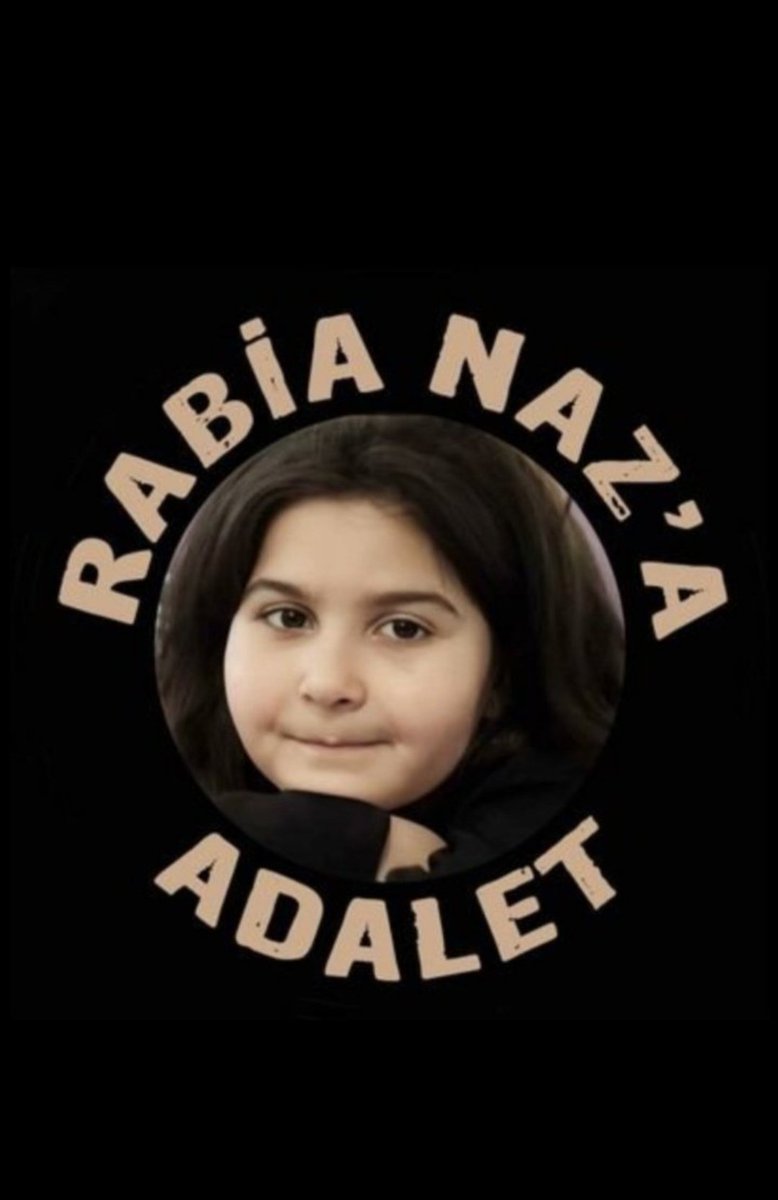 Her akşam saat 22:00 de 
Ve zamanın her anında 
Adaleti Sağlanana Kadar 
Asla Yılmadan, Pes Etmeden 
#RabiaNazİçinAdalet 
Diyeceğiz
Vicdanlı herkes ile birlikte...