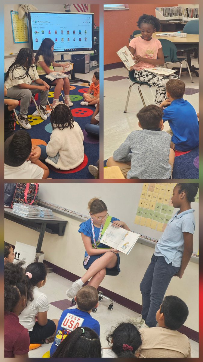 BocaRatonElem's tweet photo. Future educators in the making! 🍎 Our incredible 5th Grade Teachers of Tomorrow Club hard at work, leading fantastic mini-lessons! So proud of their leadership and passion for learning. #TeachersOfTomorrow #FutureEducators #StudentLeaders #MiniLesson #InspiringMinds https://t.co/37n0VMuoZG