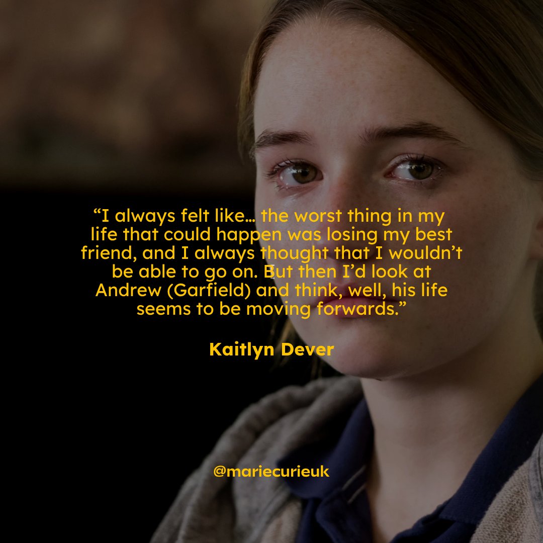 The Last of Us star Katilyn Dever has spoken about filming the series while grieving her mum.

She said actor Andrew Garfield publicly talking about grieving his mum really helped her.

If you're grieving and want someone to talk to or listen, we're here. Call 0800 090 2309 💛