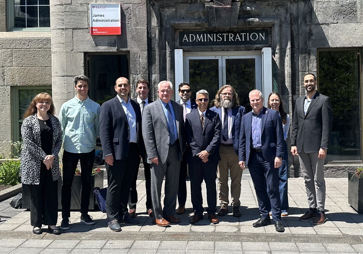 McGill Global Engagement (@mcgill_ge) on Twitter photo <a href="/mcgillu/">McGill University</a> was pleased to host Provost Jeff Thompson and the <a href="/unevadareno/">University of Nevada, Reno</a> delegation for strategic conversations with <a href="/McGill_VPRI/">McGill Research + Innovation</a> on advancing collaboration in energy transition R&D and training.🔬⚡️Exciting discussions on powering a more sustainable future — together!🌎 <a href="/mcgillu/">McGill University</a> was pleased to host Provost Jeff Thompson and the <a href="/unevadareno/">University of Nevada, Reno</a> delegation for strategic conversations with <a href="/McGill_VPRI/">McGill Research + Innovation</a> on advancing collaboration in energy transition R&D and training.🔬⚡️Exciting discussions on powering a more sustainable future — together!🌎