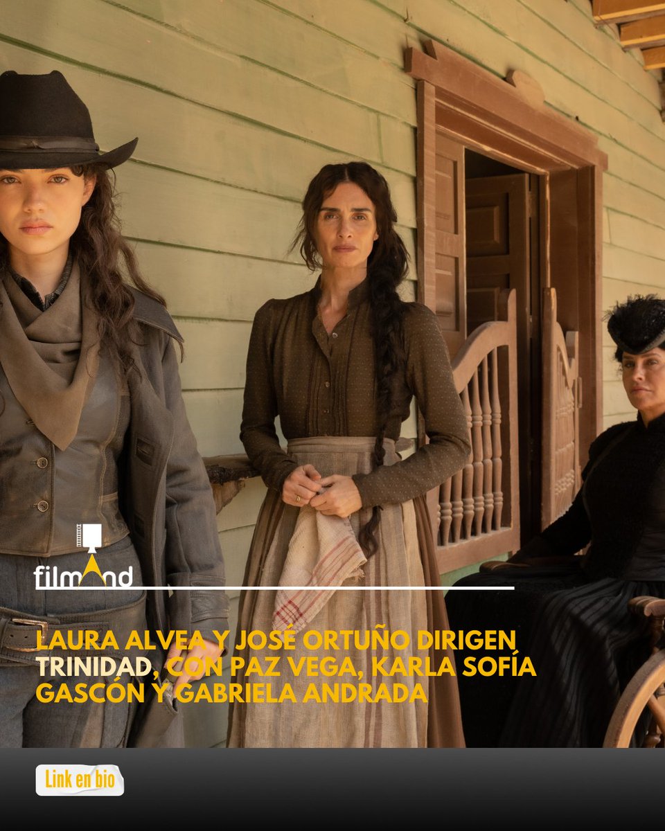 El western Trinidad (Laura Alvea, José Ortuño) contará con un presupuesto de 14 millones de euros y un reparto encabezado por Paz Vega, Karla Sofía Gascón y Gabriela Andrada.

filmand.es/laura-alvea-y-…