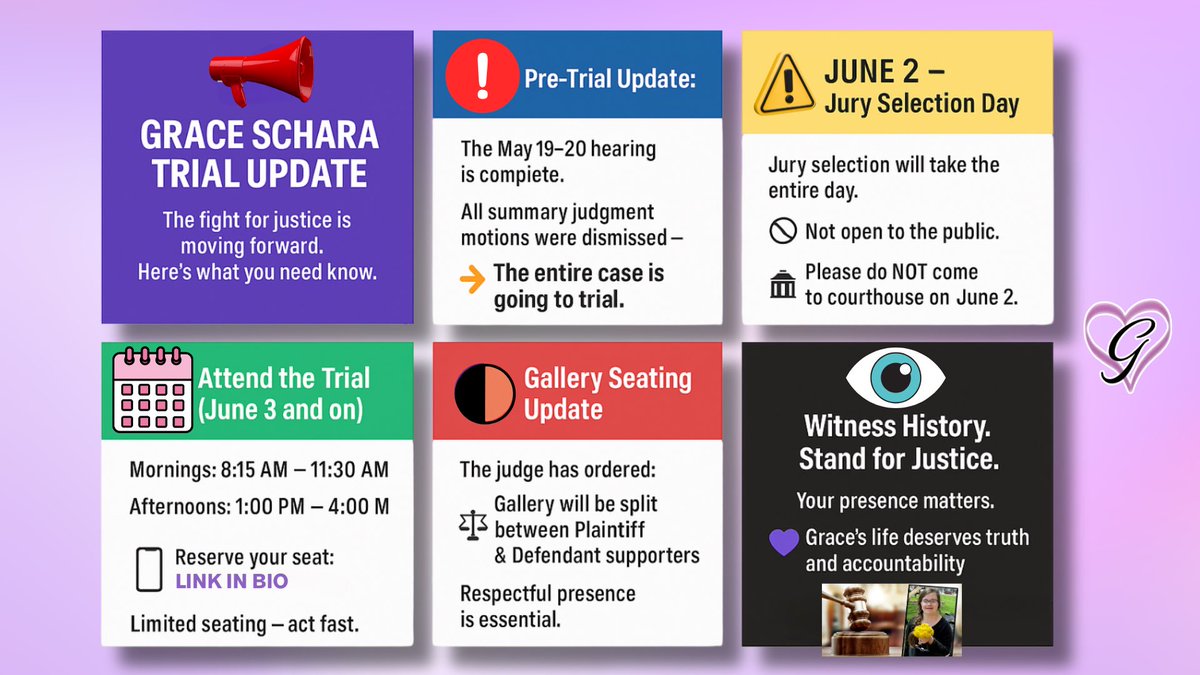 GraceEmilysDad's tweet photo. UPDATE: What you NEED to KNOW! 🙏🏻✝️ #landmarkcase #Justice4AmazingGrace https://t.co/RosRv0kth8