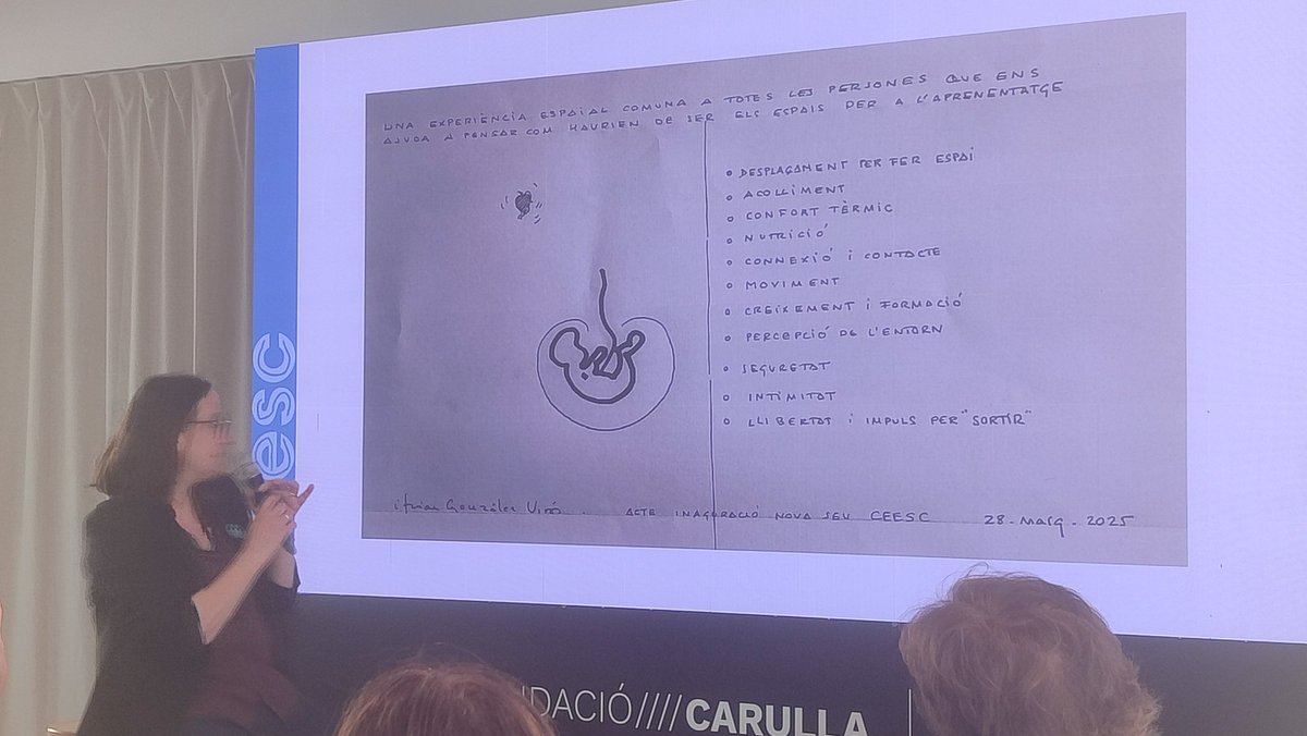 laurafrailev's tweet image. Itziar González en la inauguración de la nueva sede del @ceesc_cat @FundacioCarulla #Barcelona @itziarGonzlezVi