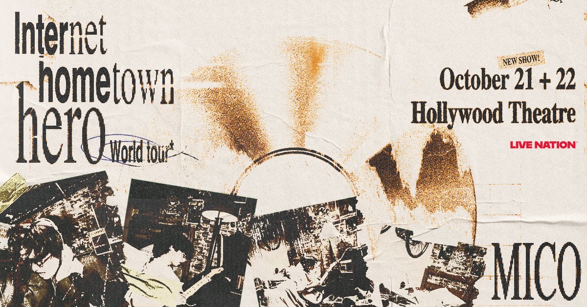 JUST ANNOUNCED: Due to popular demand, <a href="/micotoronto/">MICO</a> has added a 2nd show at Hollywood Theatre on October 21! Tickets on sale now: bit.ly/43ydJDZ