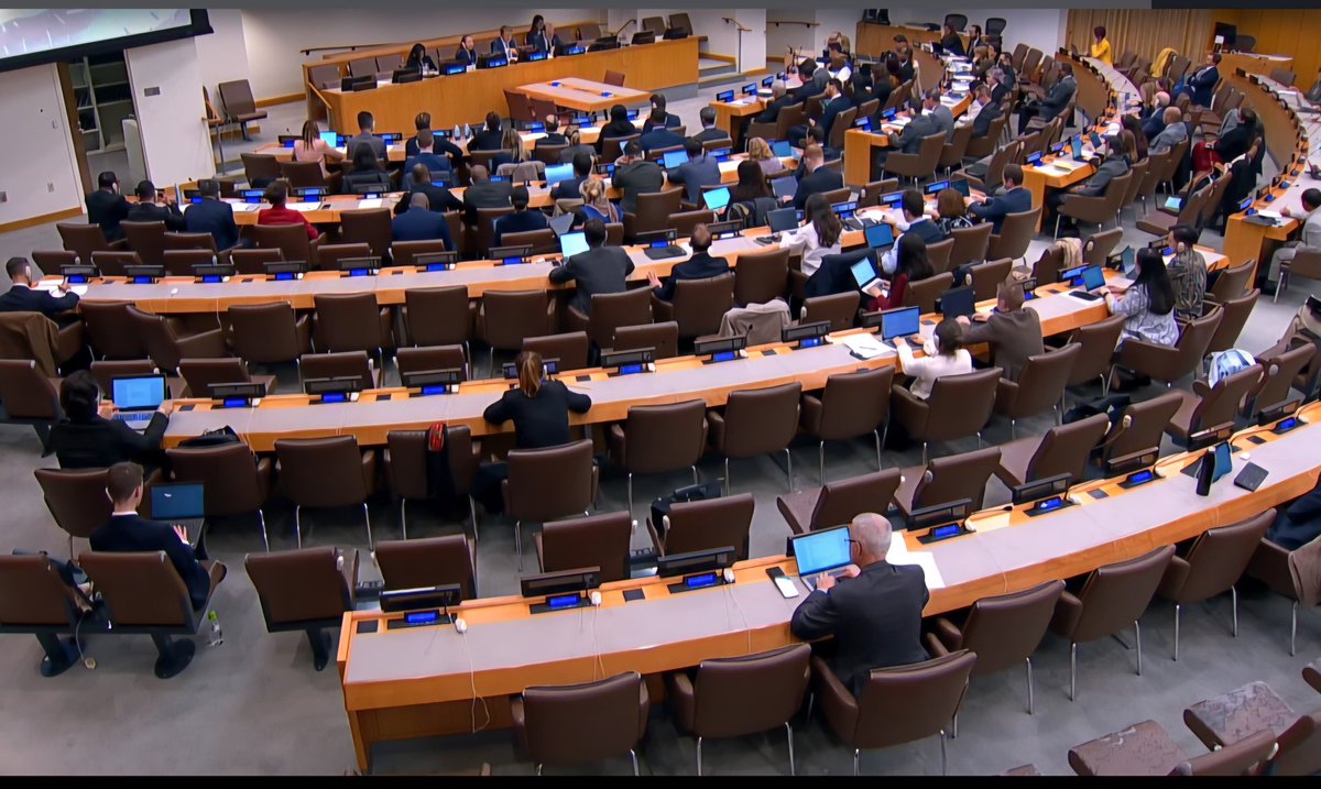 May 23rd 2025
At the Security Council Arria-Formula Meeting On "Freshwater Resources and Related Infrastructure under Attack: Protecting Water in Armed Conflict – Protecting Civilian Lives" convened by Slovenia 🇸🇮, co-sponsored by Sierra Leone 🇸🇱 and others.

Sierra Leone’s