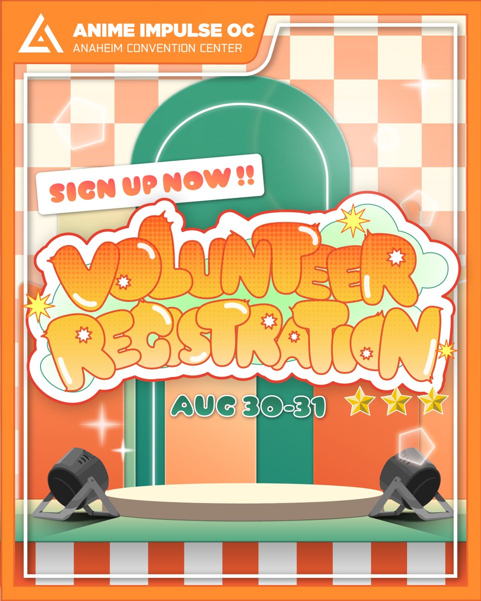 🙏 REGISTRATION OPEN 🙏

Be part of the ANIME Impulse magic! Our volunteer registration is now open, join us at #ANIMEImpulseOC2025! 🙌🤝

Deadline to apply for Volunteer Registration will be August 15th, 2025.

✍️: animeimpulse.com/orange-county-…