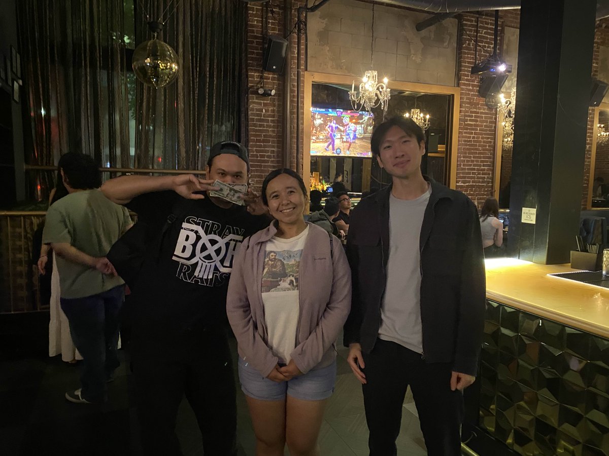 DownBackClub's tweet photo. Thanks for coming to DBT @ MAMA LION # 3! We'll be back June 10 with SF6 season 3 😲

#SF6
🥇SushiHeaven
🥈CODEXgameing
🥉@JuicyFresh

#Tekken8
🥇@jonsf
🥈PingPongPaladin
🥉@LaVirgoBonitaVT

#ROA2
🥇Jeebz
🥈@EwickLowPez
🥉@CrunchoZack

#FFCOTW
🥇joysick
🥈@sakabato24
🥉EL JAROCHO https://t.co/lHIsgy4eUd
