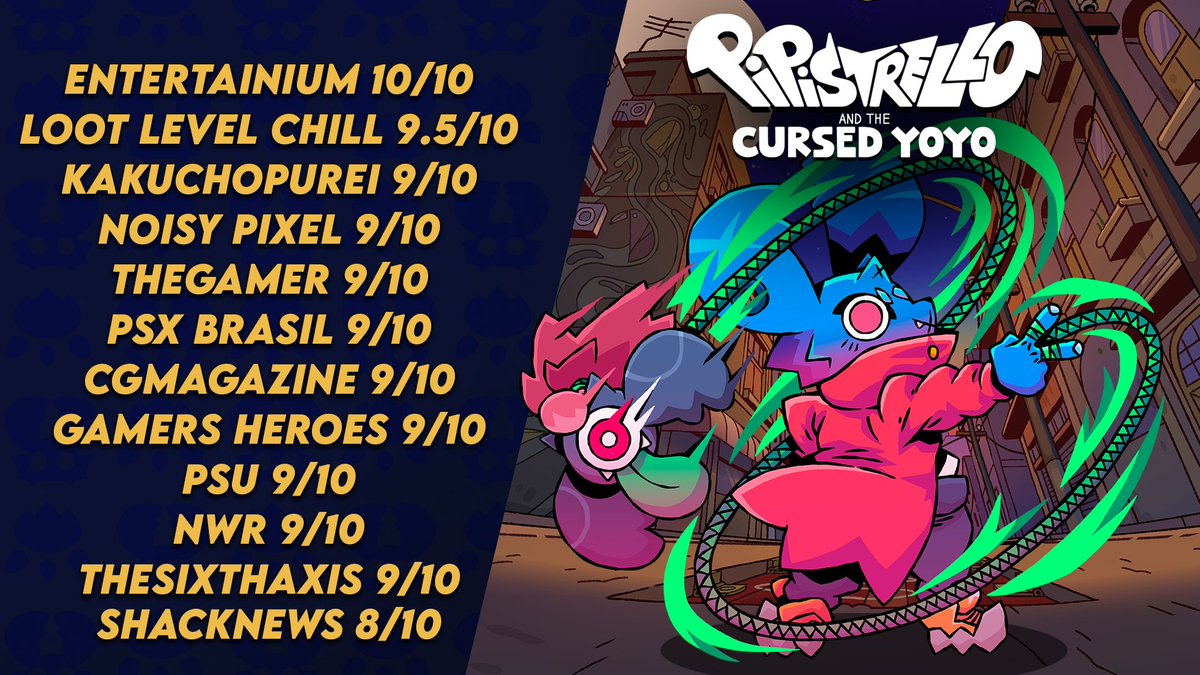 PocketTrap's tweet image. The first Pipistrello reviews are in! ✨Thank you for playing it, we hope everyone is having a wonderful time! 🦇