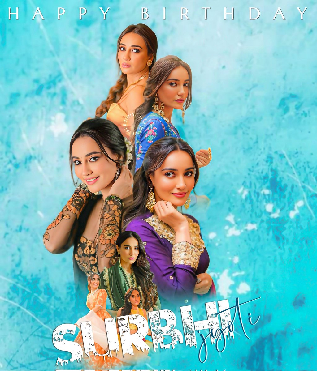 HAPPY BIRTHDAY ONCE AGAIN SJ 🎈💗 !!
<a href="/SurbhiJtweets/">Surbhi Jyoti</a> #SurbhiJyoti