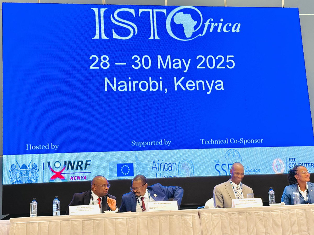 Vice Chancellor KCA University (@kcauvc) on Twitter photo Africa’s future workforce must be digitally skilled, globally competitive and locally grounded.
Honoured to have spoken at the #ISTAfrica2025 plenary session today alongside incredible minds from <a href="/kenet_ke/">KENET</a> @deKUTkenya <a href="/nacosti/">National Commission for Science,Tech & Innovation</a> <a href="/DrShikoh/">Shikoh Gitau</a> <a href="/QhalaHQ/">QhalaHQ</a> <a href="/kcauniversity/">KCA University</a>
#HigherEd Africa’s future workforce must be digitally skilled, globally competitive and locally grounded.
Honoured to have spoken at the #ISTAfrica2025 plenary session today alongside incredible minds from <a href="/kenet_ke/">KENET</a> @deKUTkenya <a href="/nacosti/">National Commission for Science,Tech & Innovation</a> <a href="/DrShikoh/">Shikoh Gitau</a> <a href="/QhalaHQ/">QhalaHQ</a> <a href="/kcauniversity/">KCA University</a>
#HigherEd