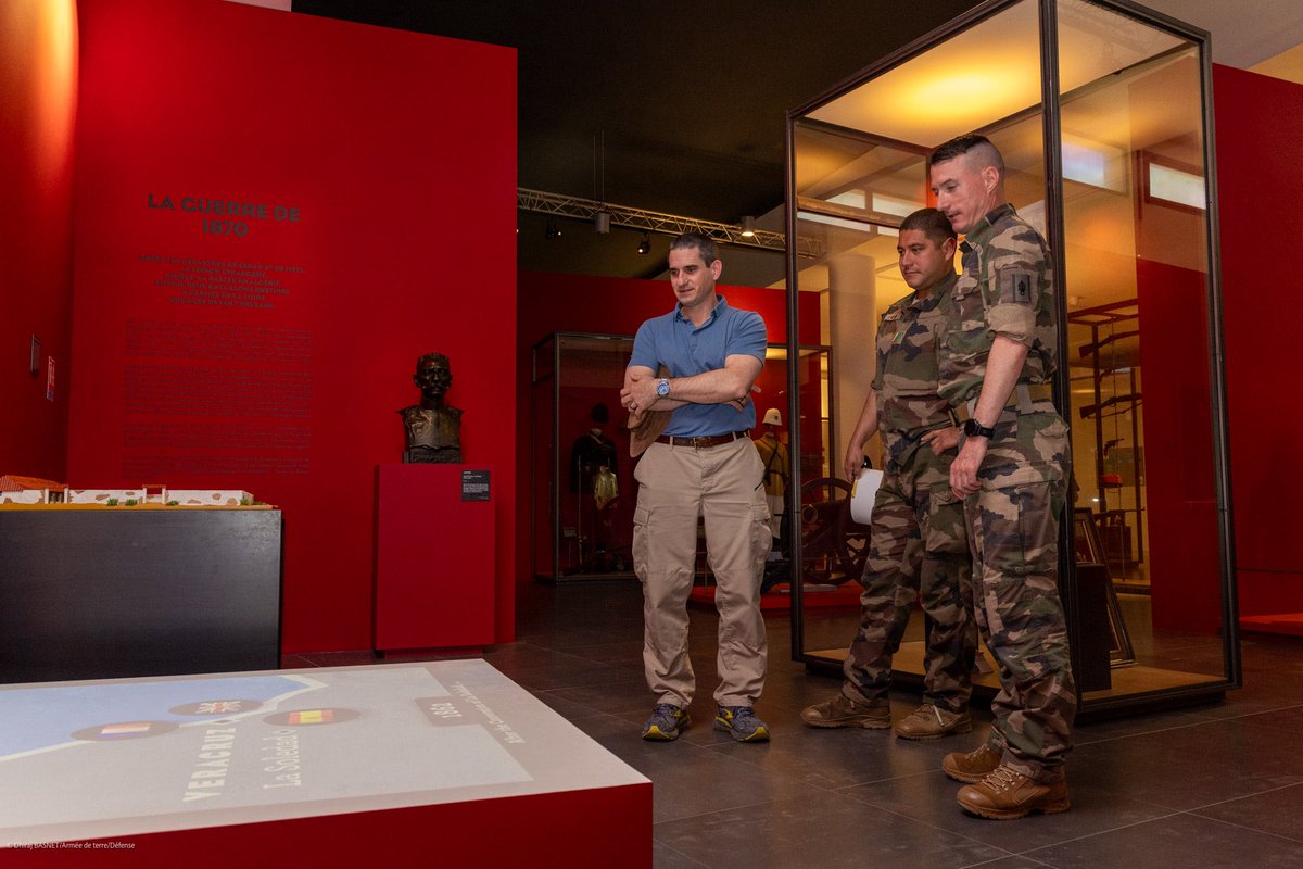 Tim (@timleberre) on Twitter photo Thank you to Dr. Frank Blazich Jr. <a href="/MilHistCurator/">Dr. Frank Blazich, Jr., FRHistS, KGOD, KJ, KRC</a> for his visit at the <a href="/LegionEtrangere/">Légion étrangère</a> Museum.
A great opportunity for professionals to exchange ideas and a positive outlook for the future with <a href="/smithsonian/">Smithsonian</a> <a href="/amhistorymuseum/">National Museum of American History</a> Thank you to Dr. Frank Blazich Jr. <a href="/MilHistCurator/">Dr. Frank Blazich, Jr., FRHistS, KGOD, KJ, KRC</a> for his visit at the <a href="/LegionEtrangere/">Légion étrangère</a> Museum.
A great opportunity for professionals to exchange ideas and a positive outlook for the future with <a href="/smithsonian/">Smithsonian</a> <a href="/amhistorymuseum/">National Museum of American History</a>